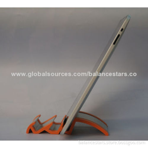 Colorful Universal Aluminum Anti-slip Holder for All iPad/Tablets and Mobile Phone, OrangeNew
